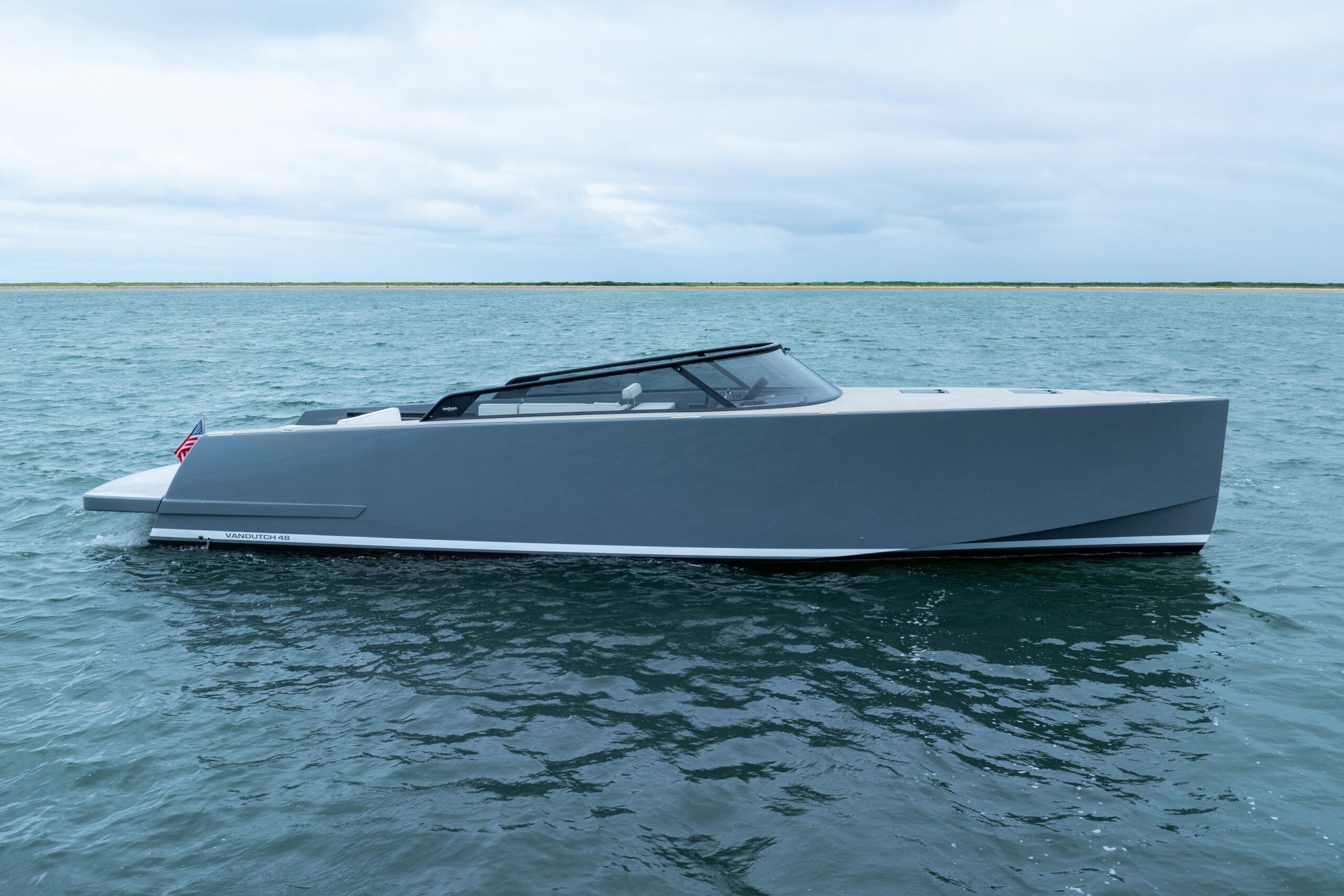 2023 VanDutch 48, listed with Prestige Marine.